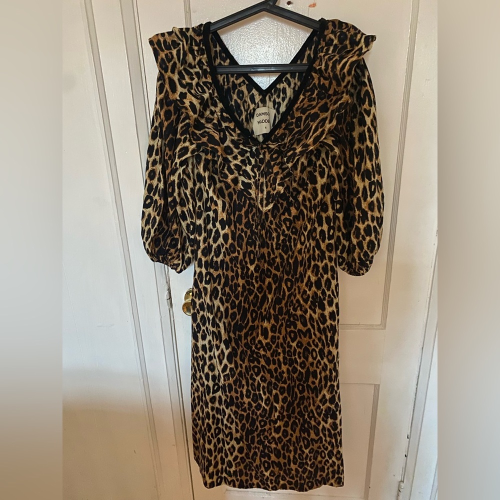 Leopard Print Women's Dress